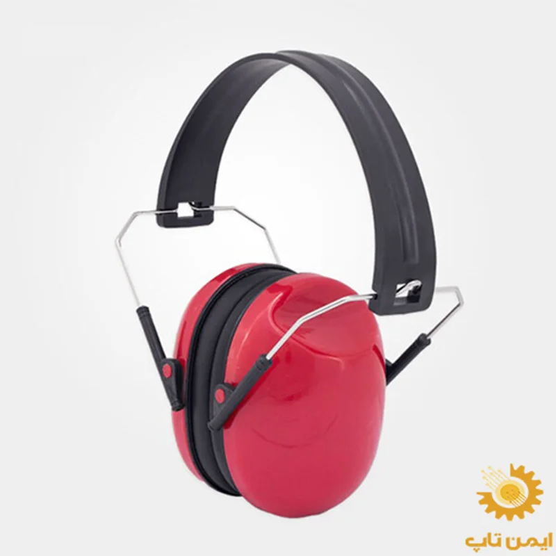 گوشی ایمنی PROTECTORS رنگ قرمز