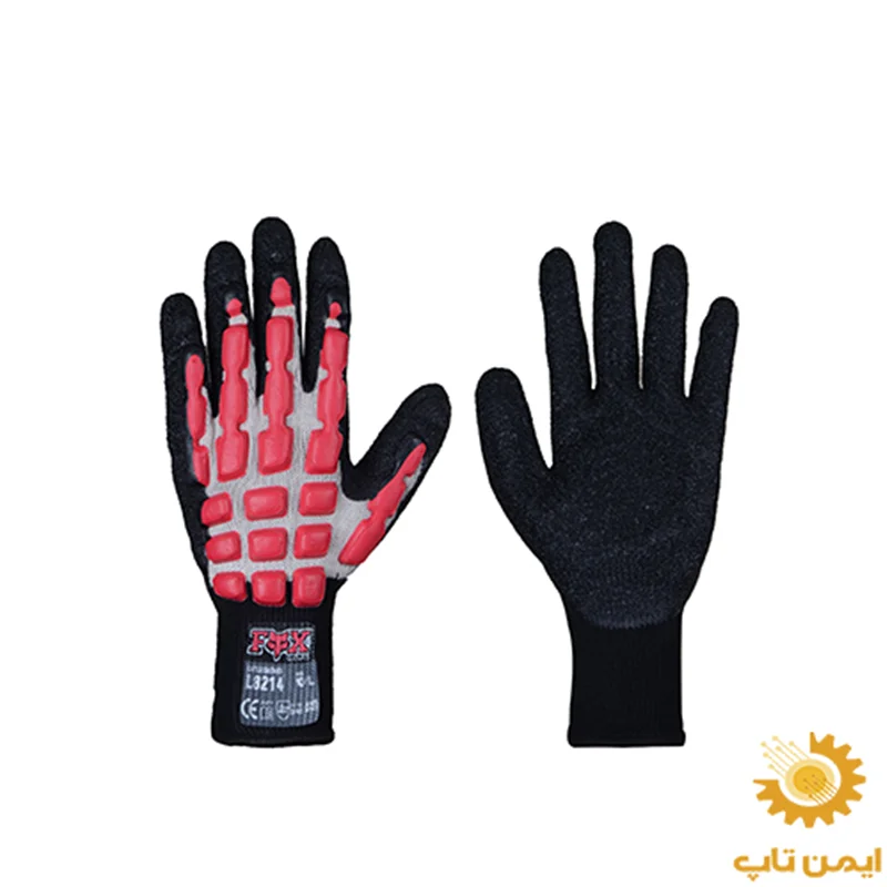 دستکش ضد ضربه کپسولی فوکس 8214 fox