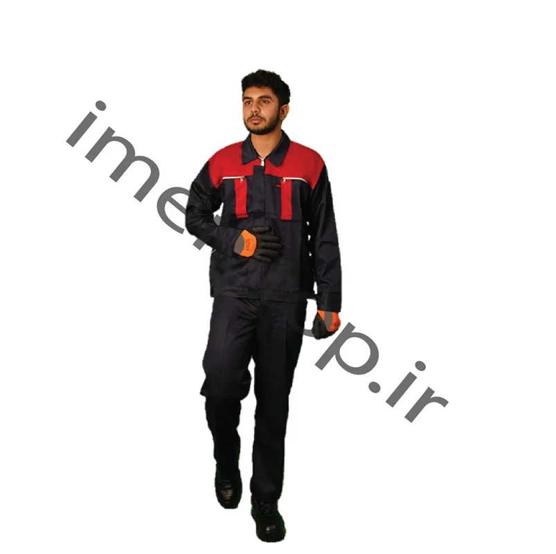 ست لباس کار سیلور/Silver workwear set
